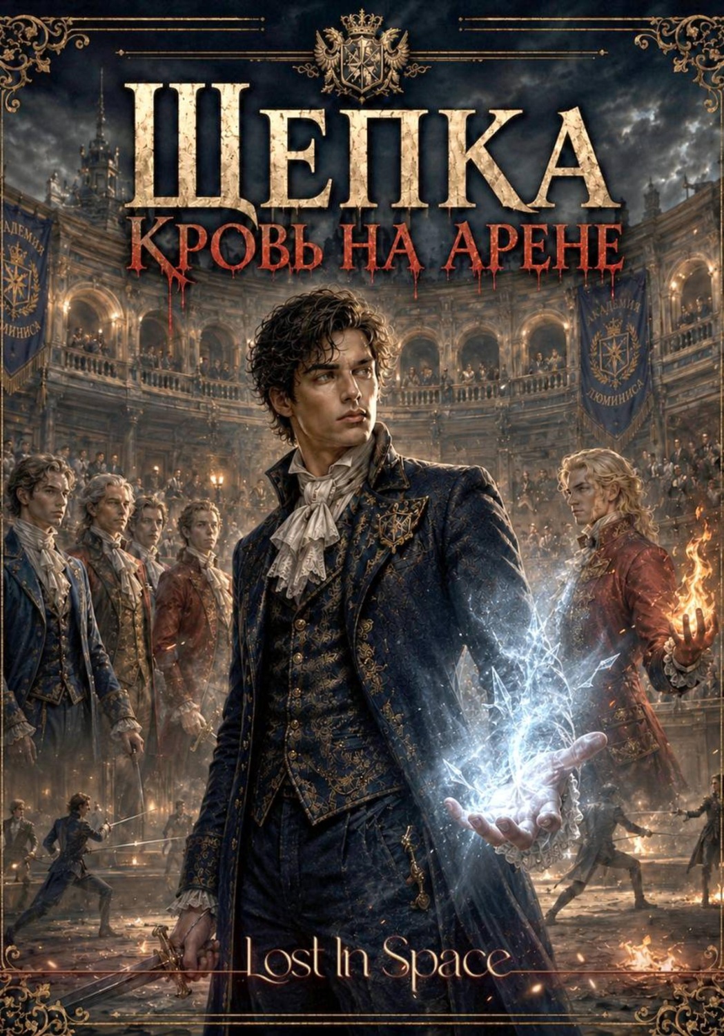 Обложка книги «Кровь на арене»