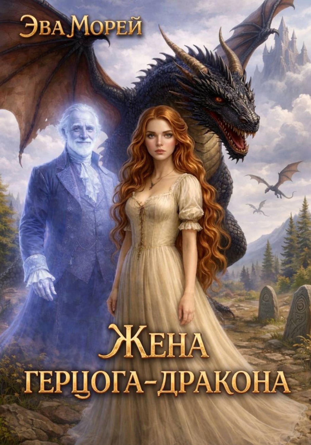Обложка книги «Жена герцога-дракона»