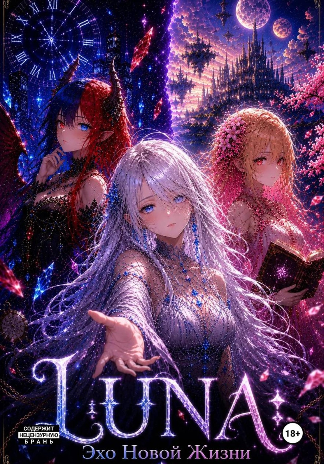 Обложка книги «LUNA: Эхо Новой Жизни»