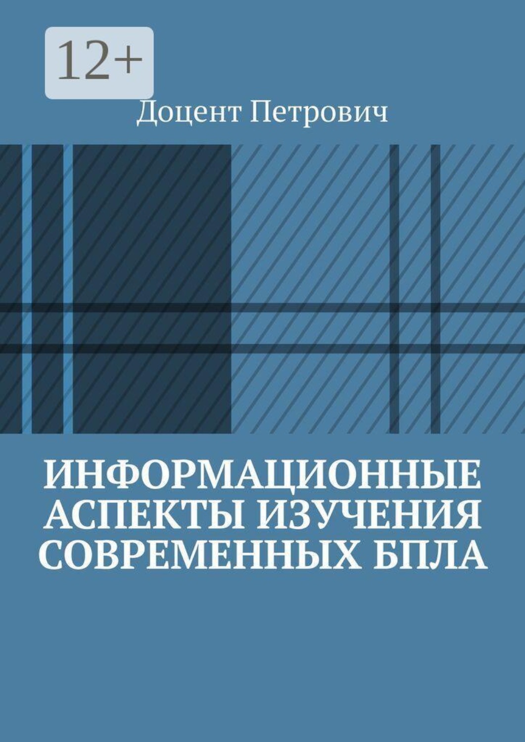Обложка книги «Информационные аспекты изучения современных БПЛА. Часть 1»