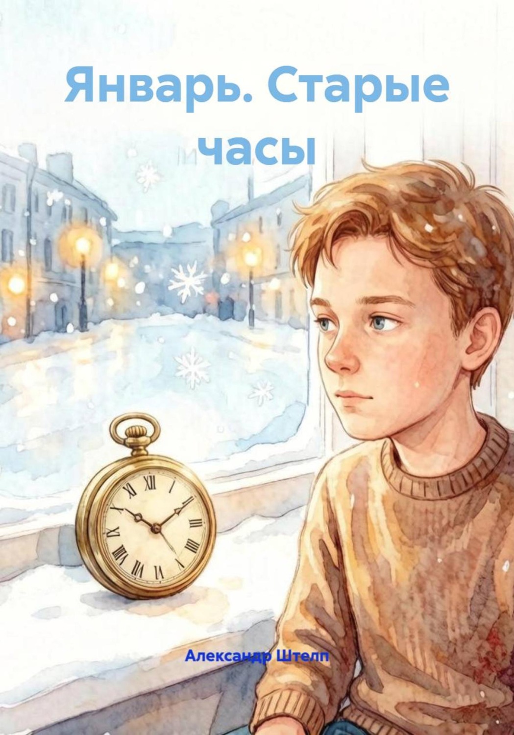 Обложка книги «Январь. Старые часы»