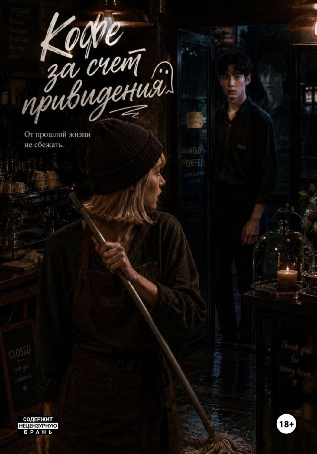 Обложка книги «Кофе за счет привидения»