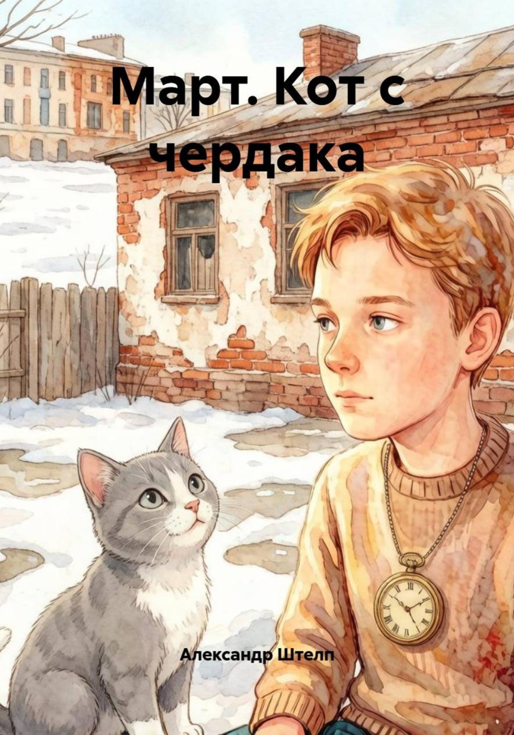 Обложка книги «Март. Кот с чердака»