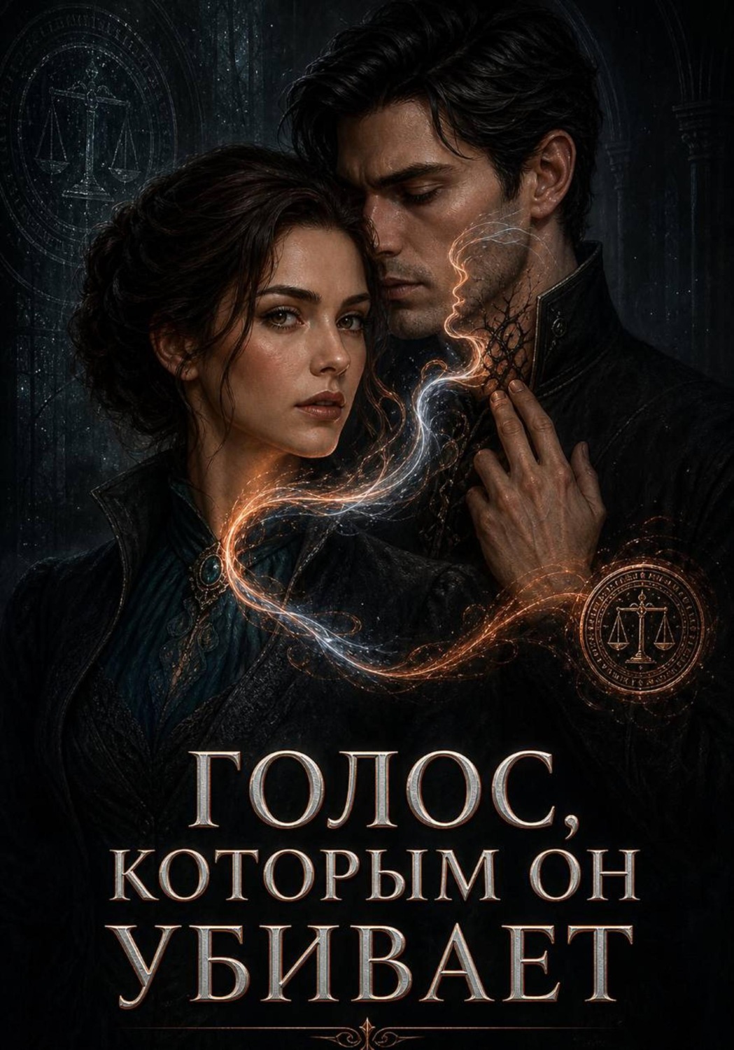 Обложка книги «Голос, которым он убивает»