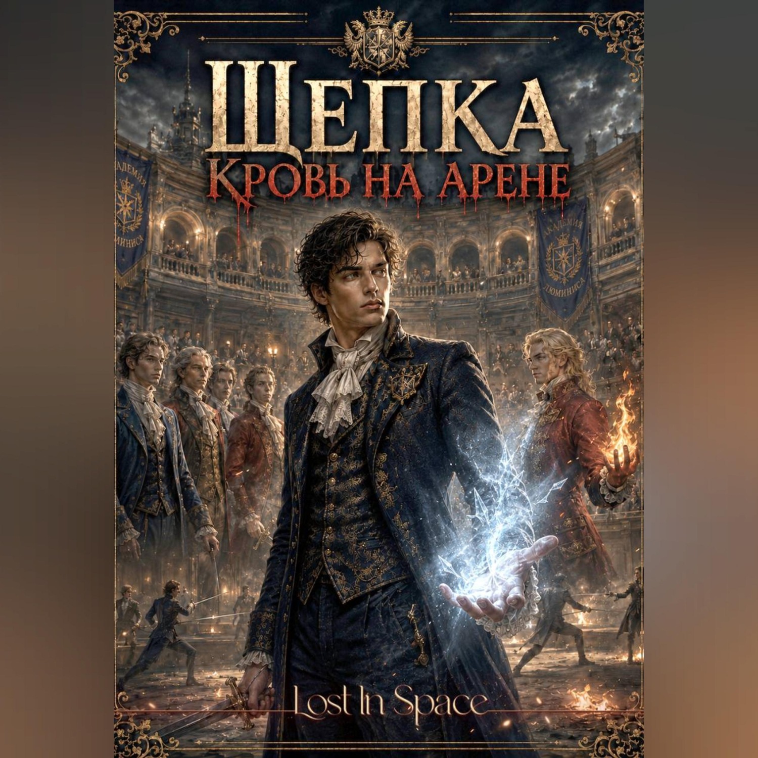 Обложка книги «Кровь на арене»