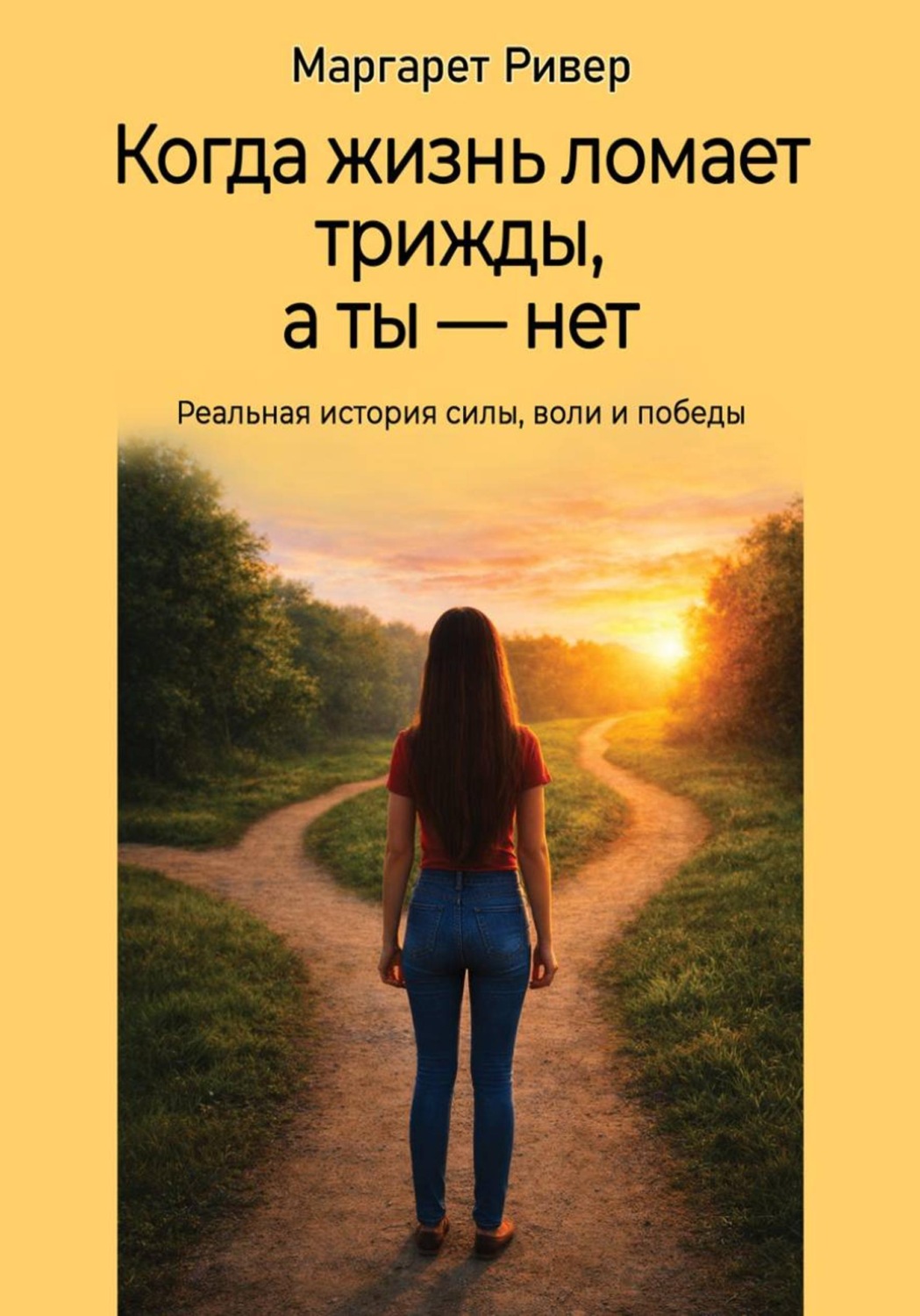 Обложка книги «Когда жизнь ломает трижды, а ты - нет»