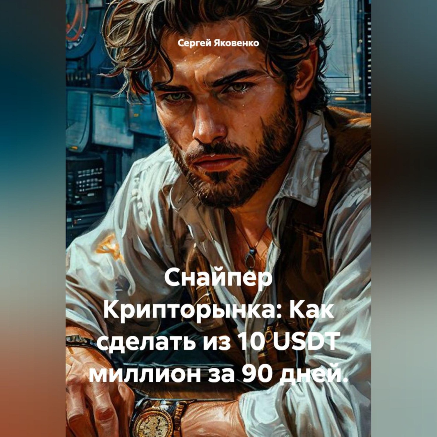 Обложка книги «Снайпер Крипторынка: Как сделать из 10 USDT миллион за 90 дней.»