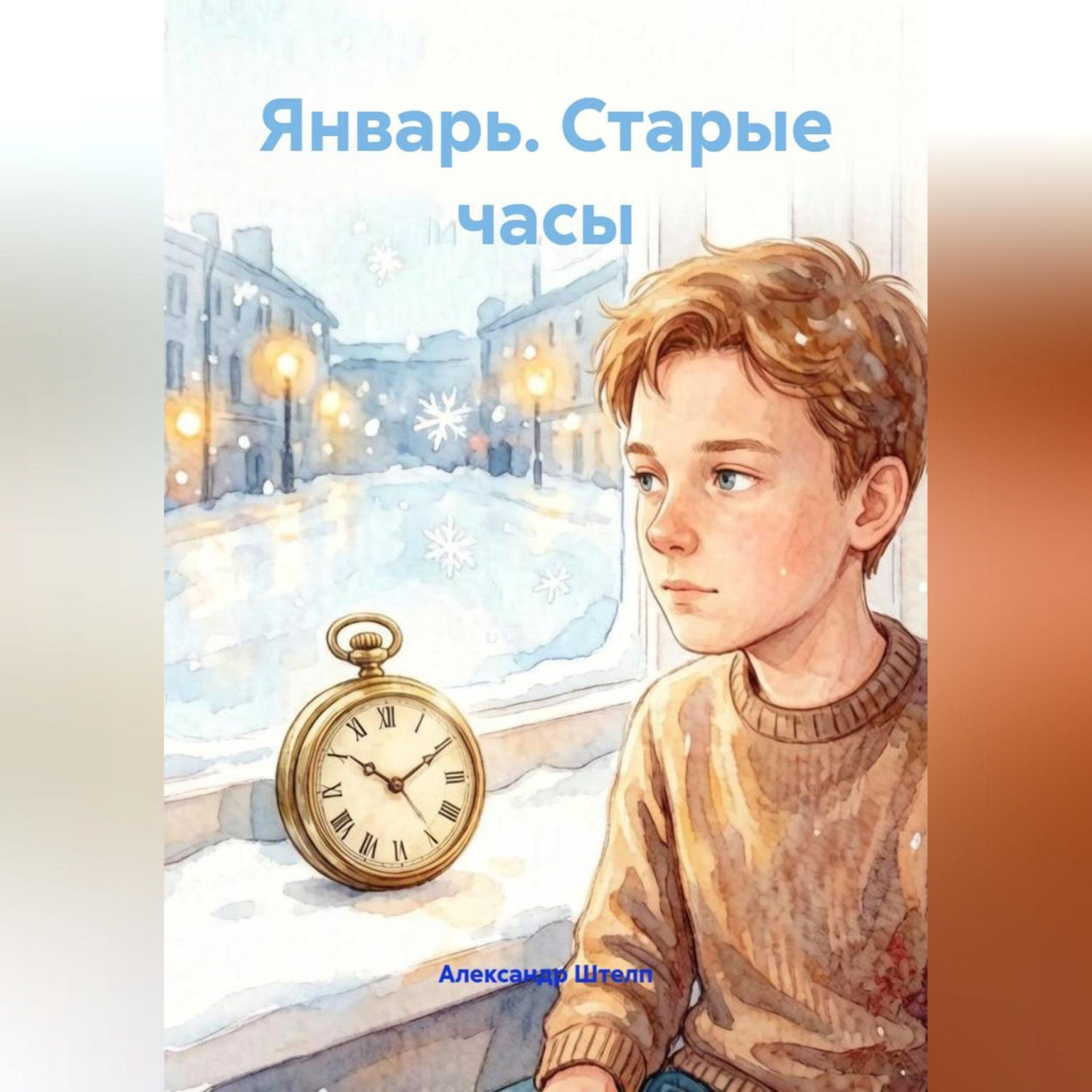 Обложка книги «Январь. Старые часы»