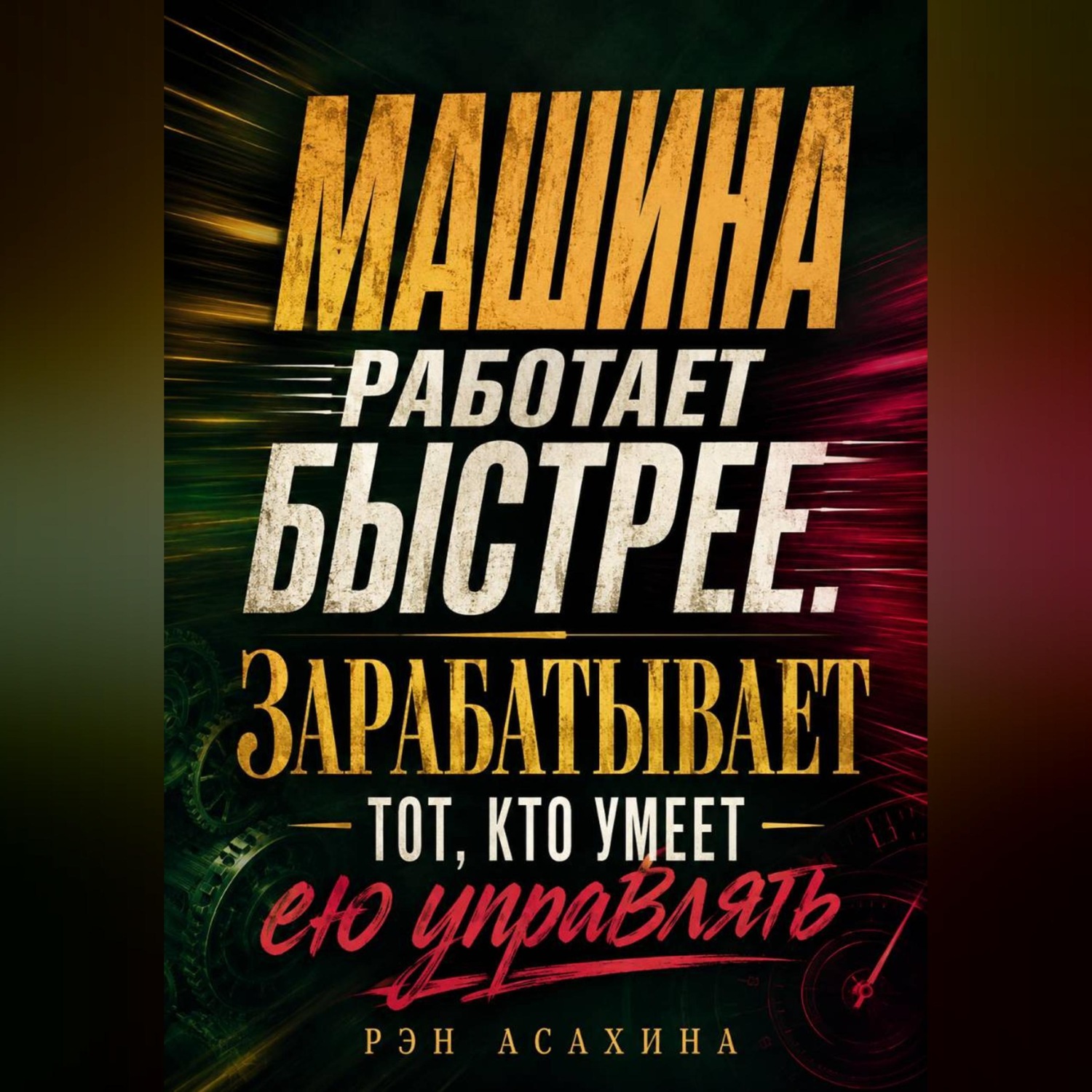 Обложка книги «Машина работает быстрее. Зарабатывает тот, кто умеет ею управлять»