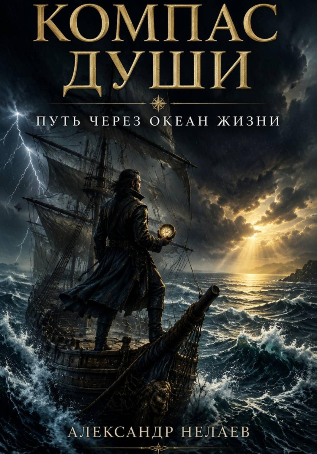 Обложка книги «Компас души: Путешествие через океан жизни»
