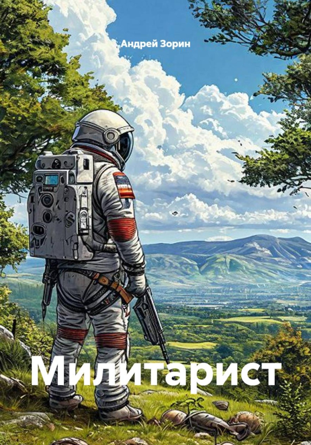 Обложка книги «Милитарист»