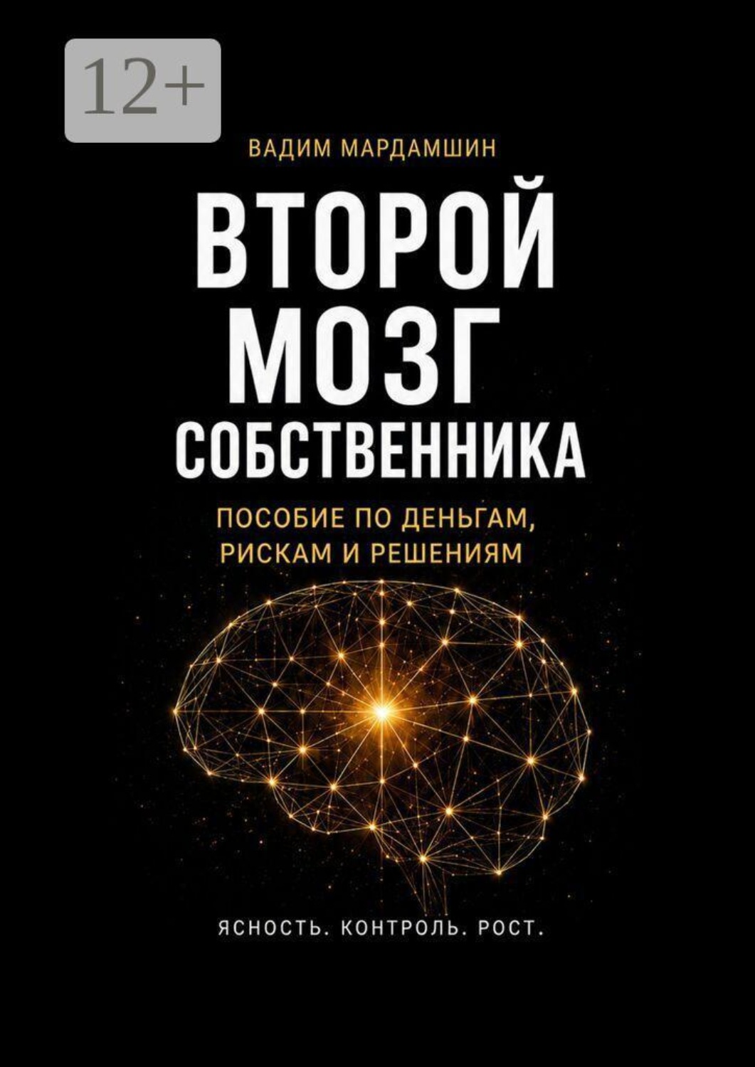 Обложка книги «Второй мозг собственника. Пособие по деньгам, рискам и решениям» — Вадим Мардамшин