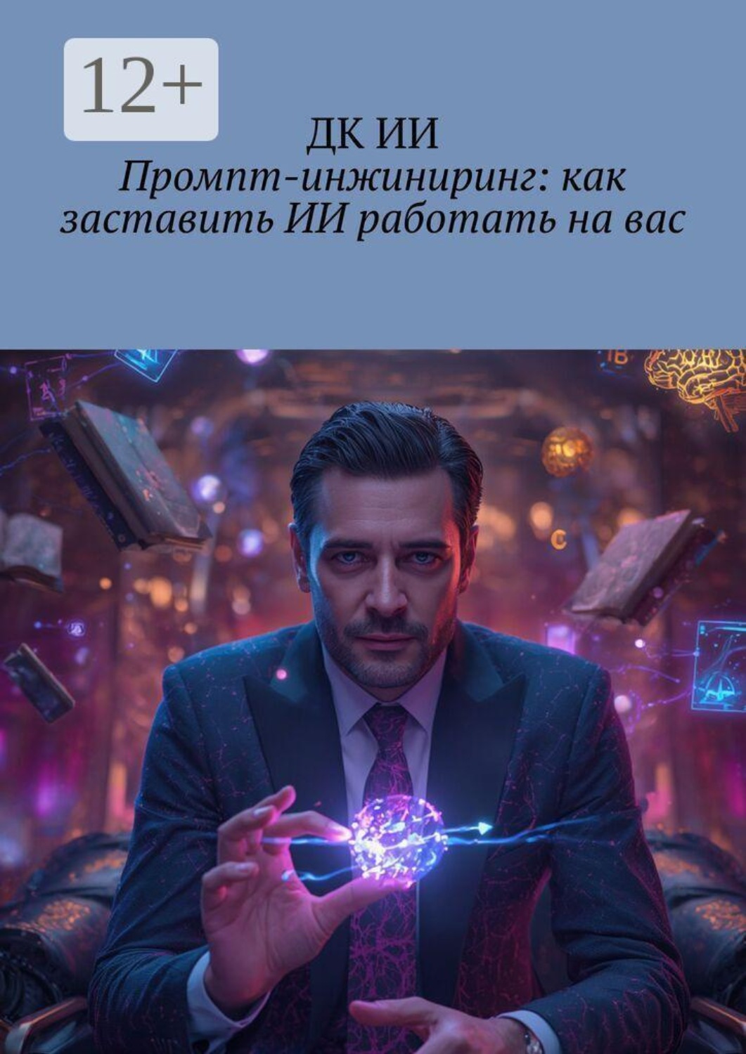 Обложка книги «Промпт-инжиниринг: как заставить ИИ работать на вас»