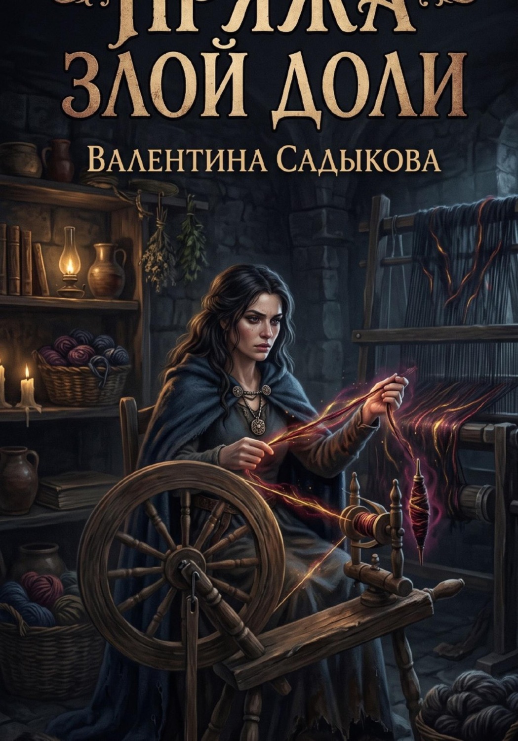 Обложка книги «Пряжа злой доли»