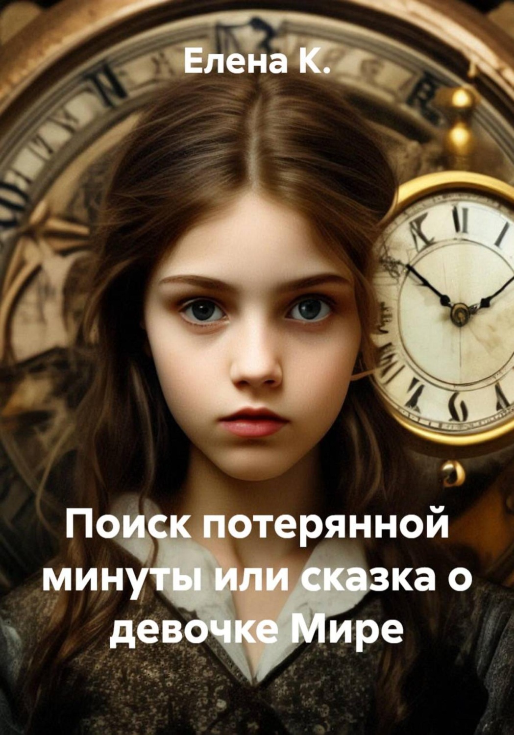 Обложка книги «Поиск потерянной минуты или сказка о девочке Мире»