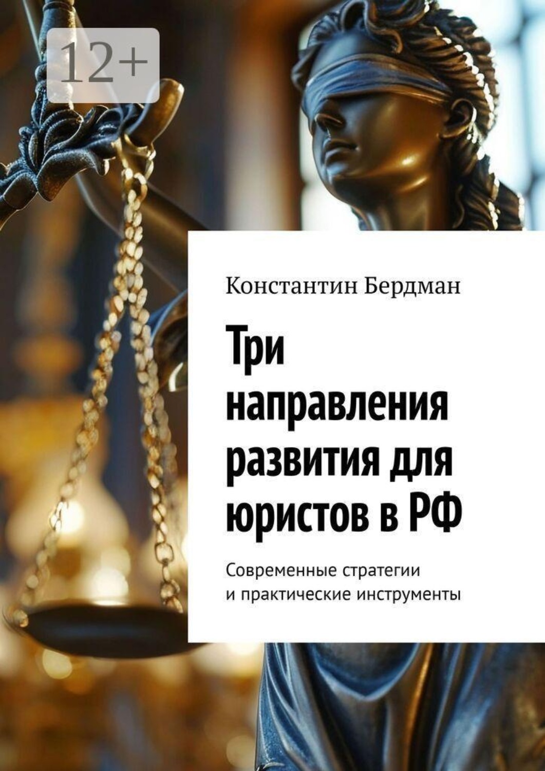 Обложка книги «Три направления развития для юристов в РФ. Современные стратегии и практические инструменты» — Константин Бердман
