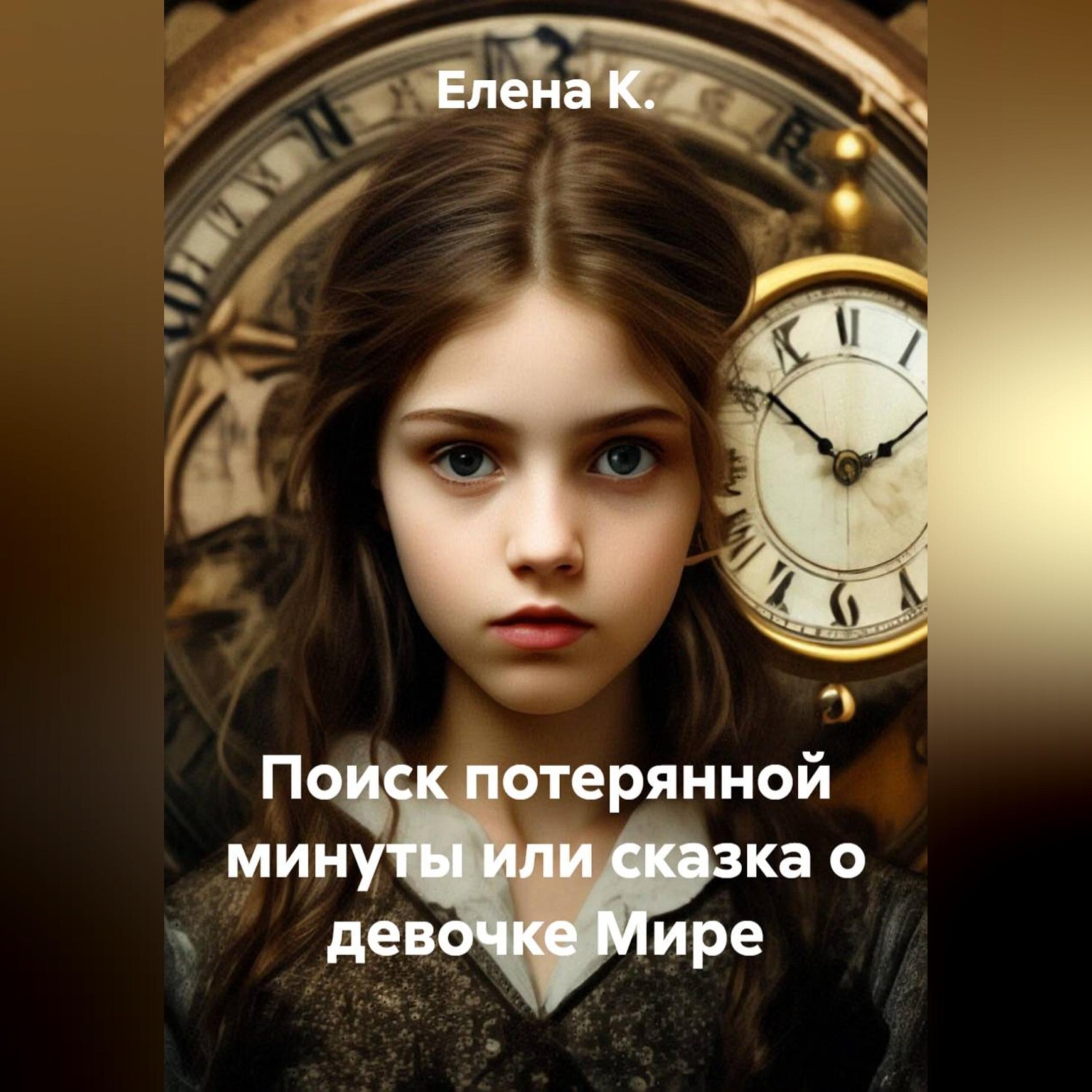 Обложка книги «Поиск потерянной минуты или сказка о девочке Мире»