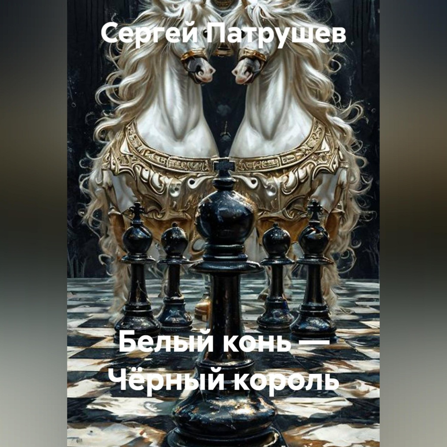 Обложка книги «Белый конь — Чёрный король»