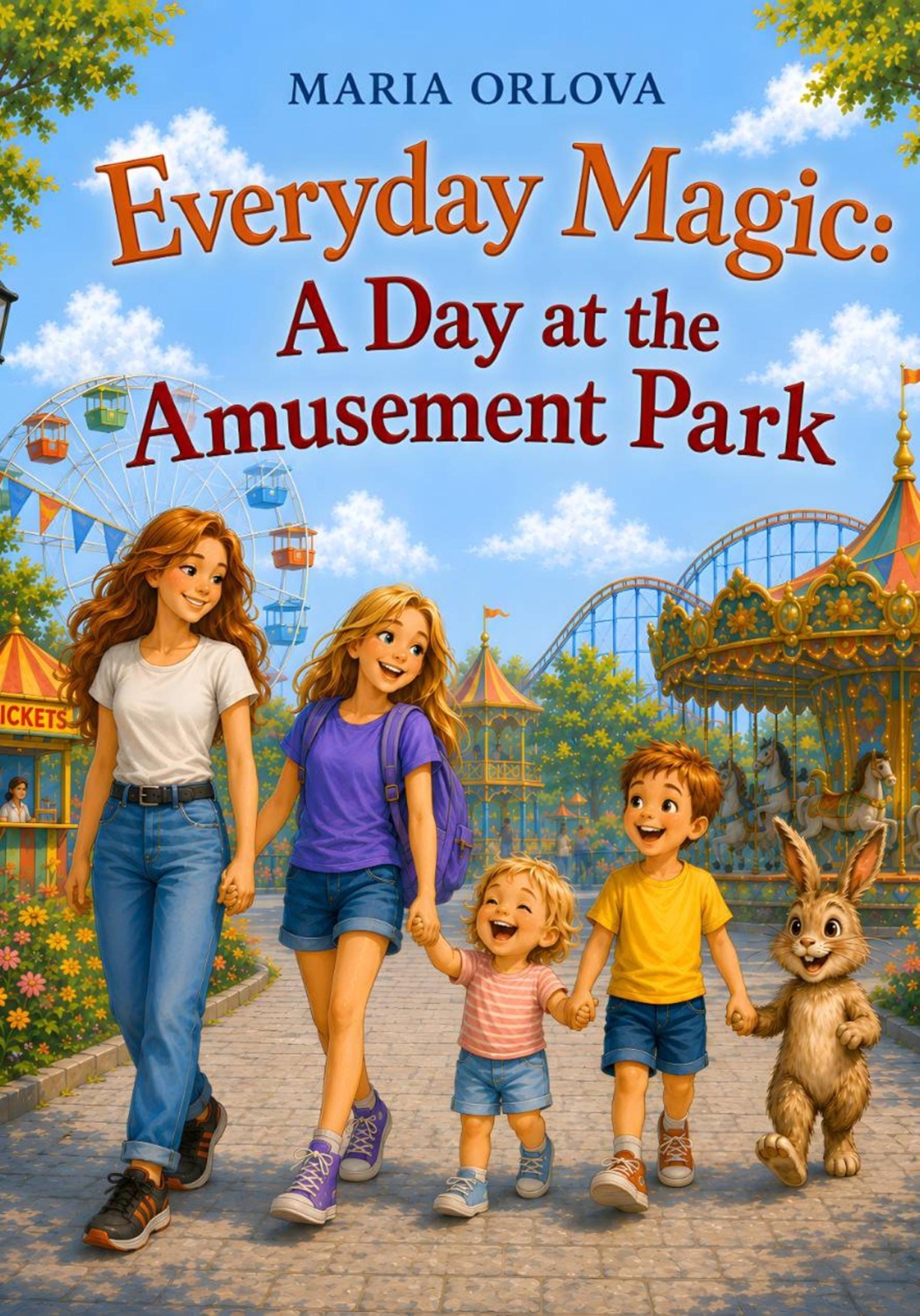 Обложка книги «Everyday Magic: A Day at the Amusement Park»