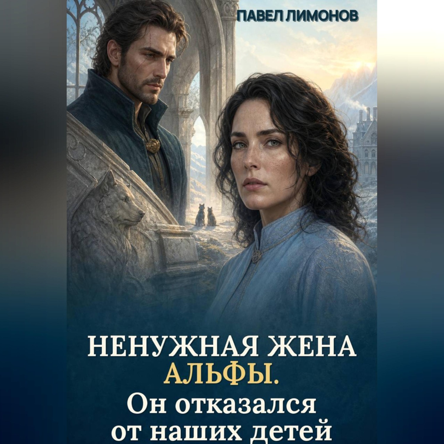 Обложка книги «Ненужная жена альфы. Он отказался от наших детей»