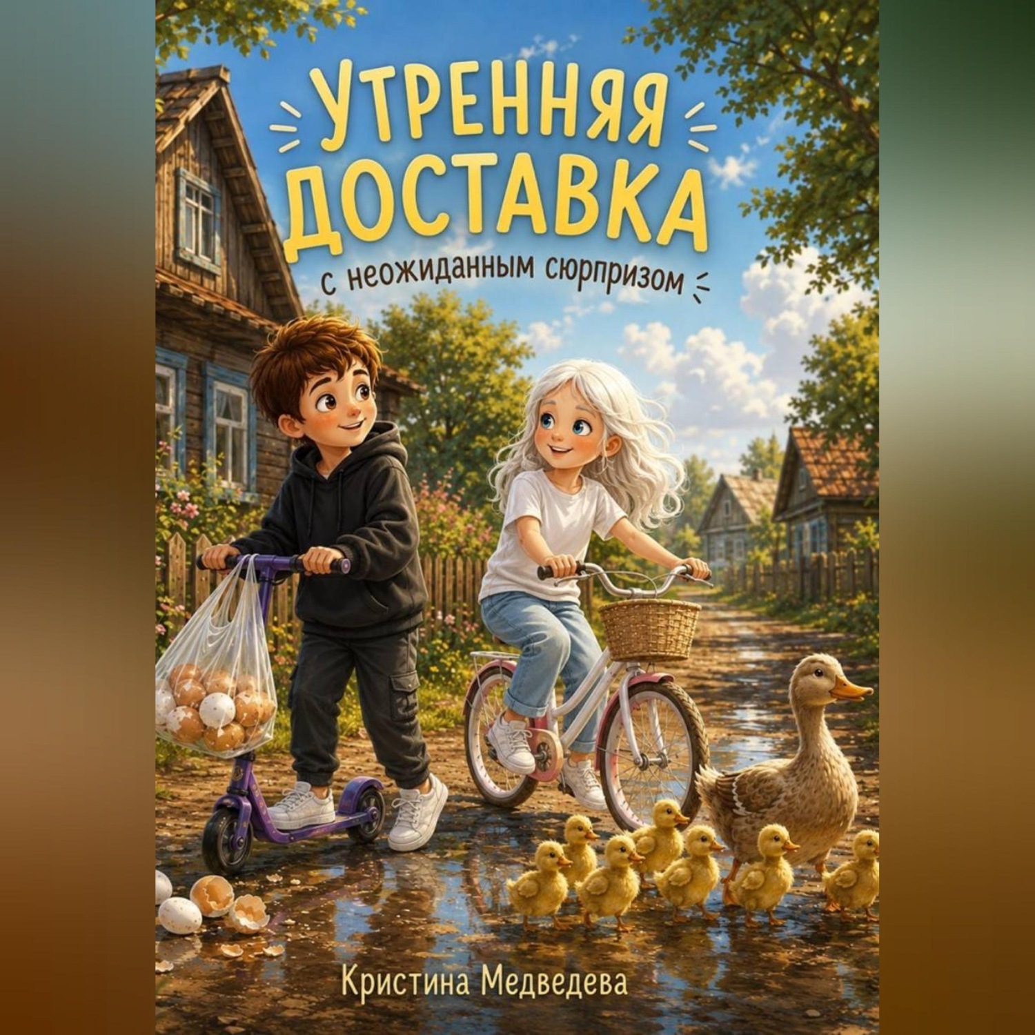 Обложка книги «Утренняя доставка с неожиданным сюрпризом.»