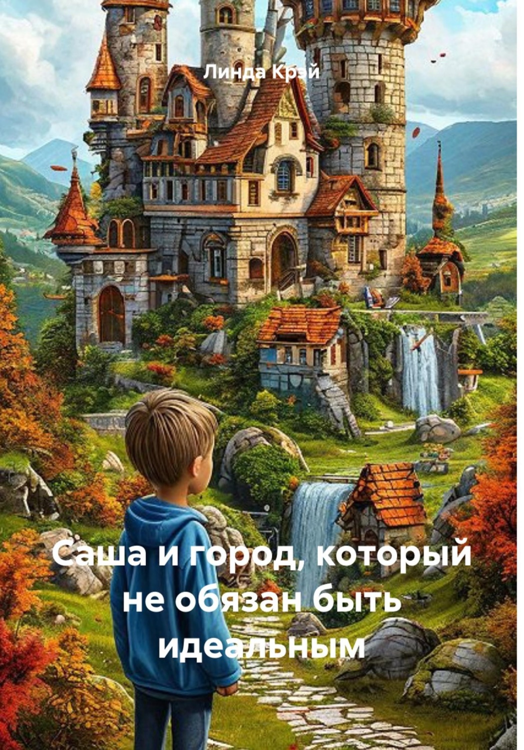 Обложка книги «Саша и город, который не обязан быть идеальным»