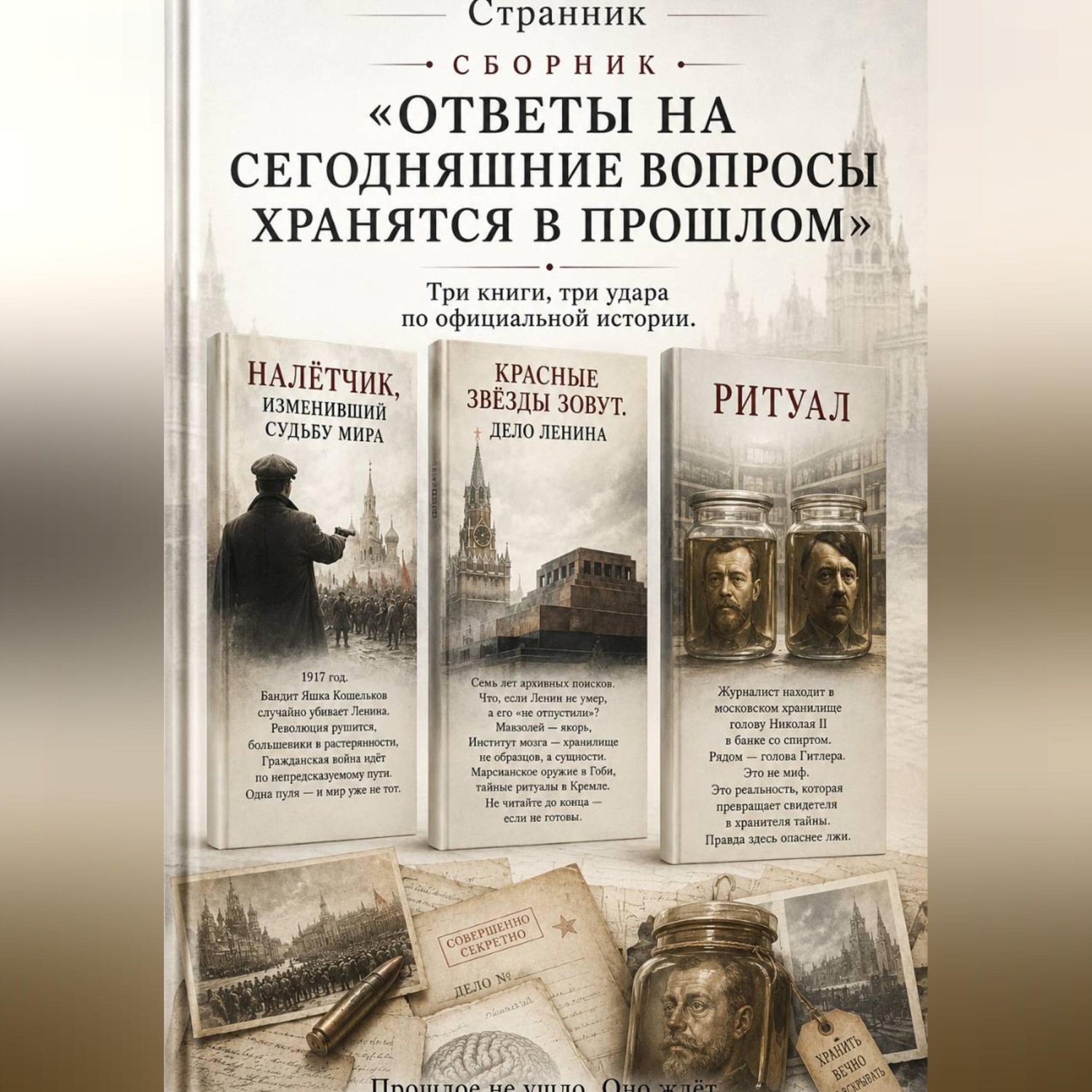 Обложка книги «Сборник «Ответы на сегодняшние вопросы хранятся в прошлом»»