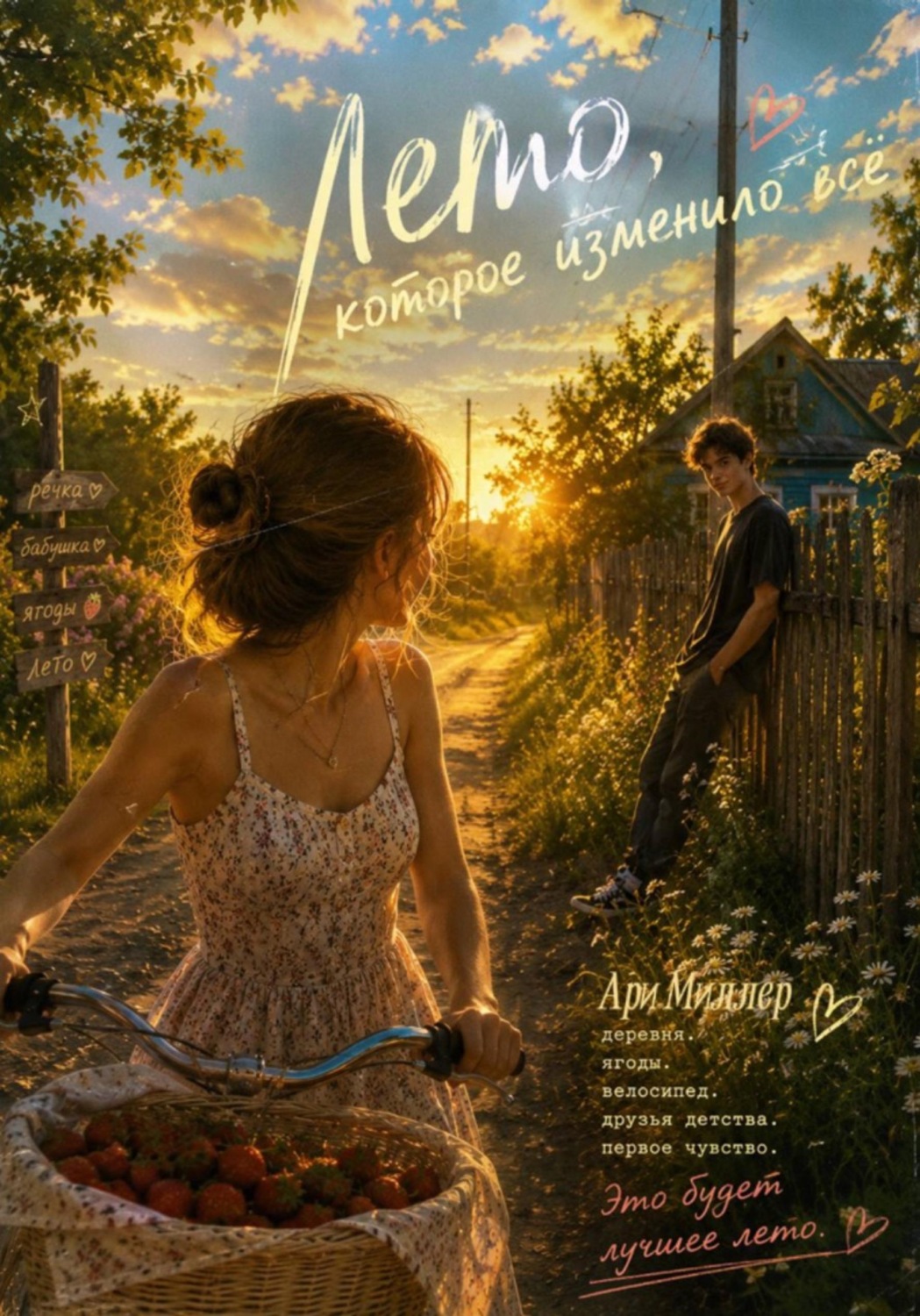 Обложка книги «Лето, которое изменило все»