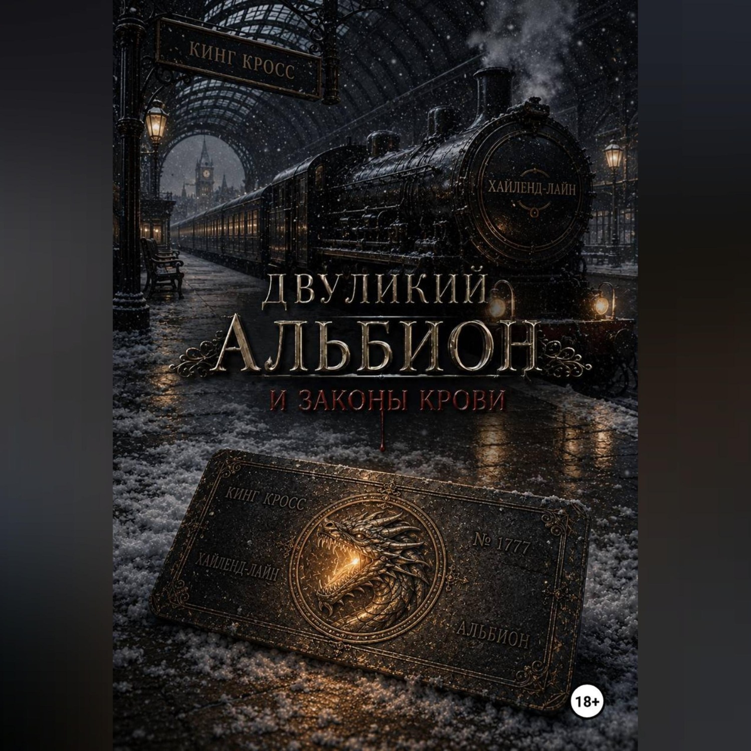 Обложка книги «Двуликий Альбион и Законы крови»