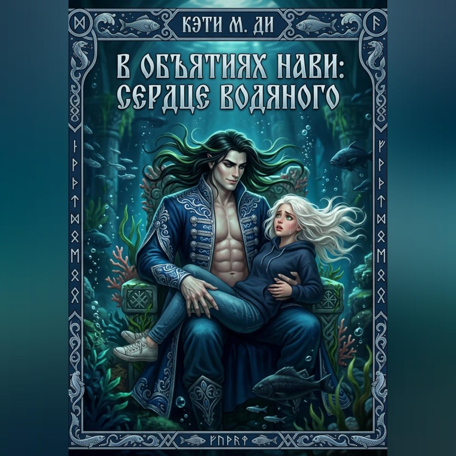 Обложка книги «В объятиях Нави. Сердце Водяного»