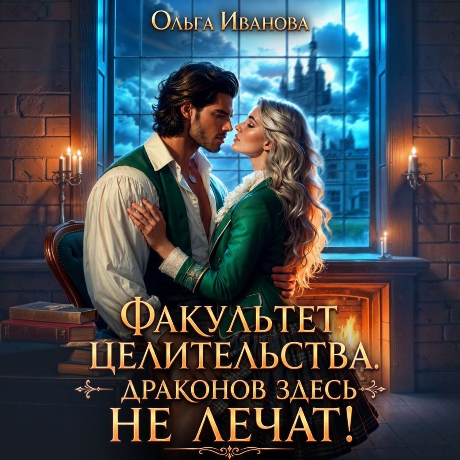 Обложка книги «Факультет целительства, или Драконов здесь не лечат!»
