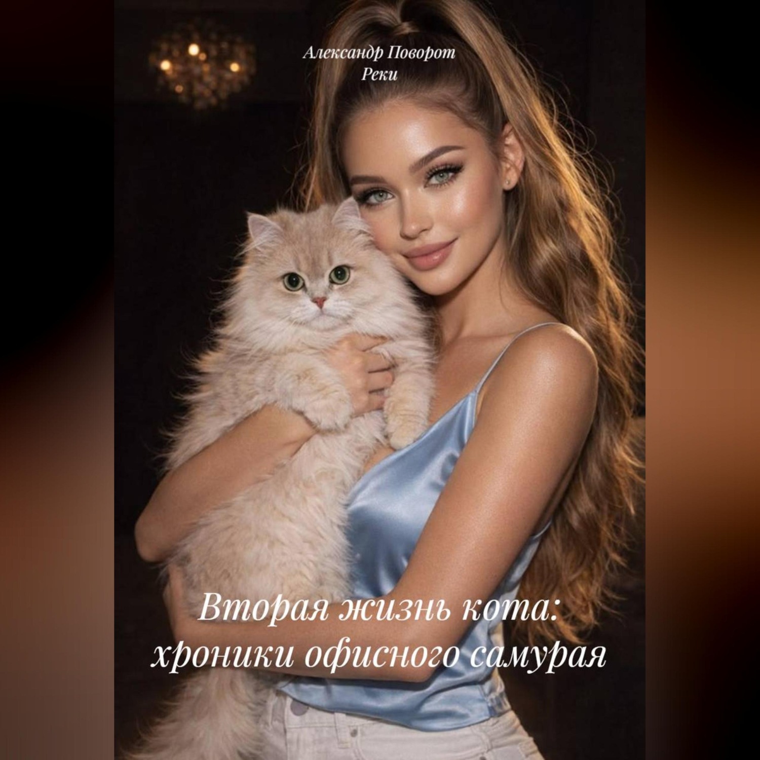 Обложка книги «Вторая жизнь кота: хроники офисного самурая»