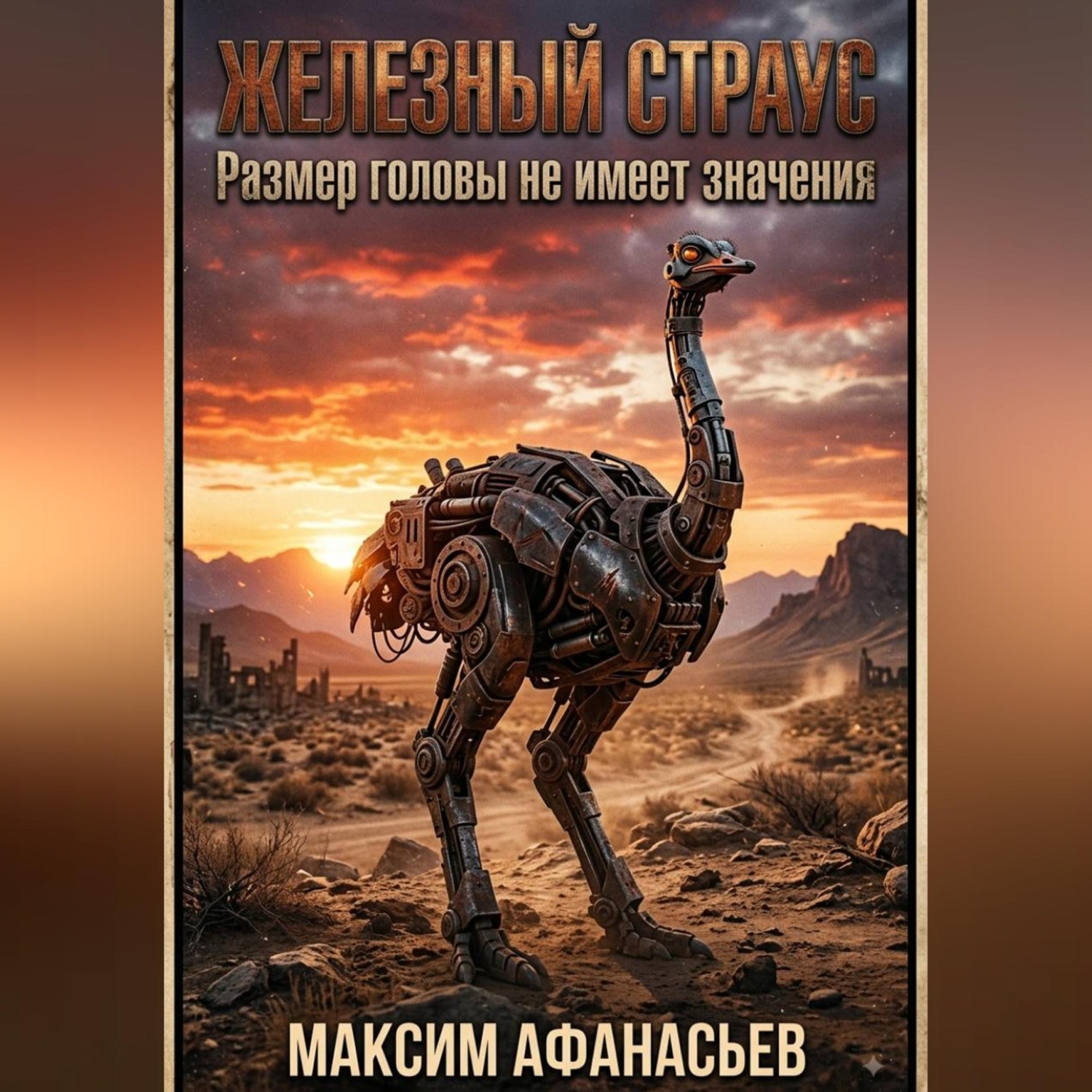 Обложка книги «Железный страус. Когда размер головы не имеет значения.»