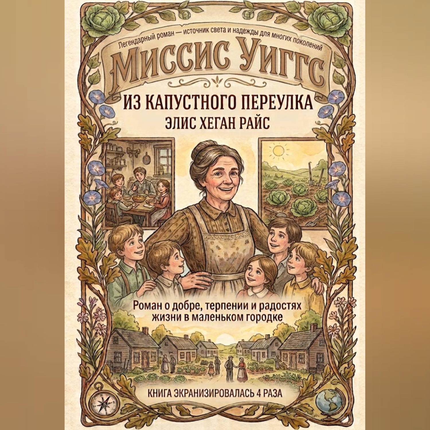 Обложка книги «Миссис Уиггс из капустного переулка»