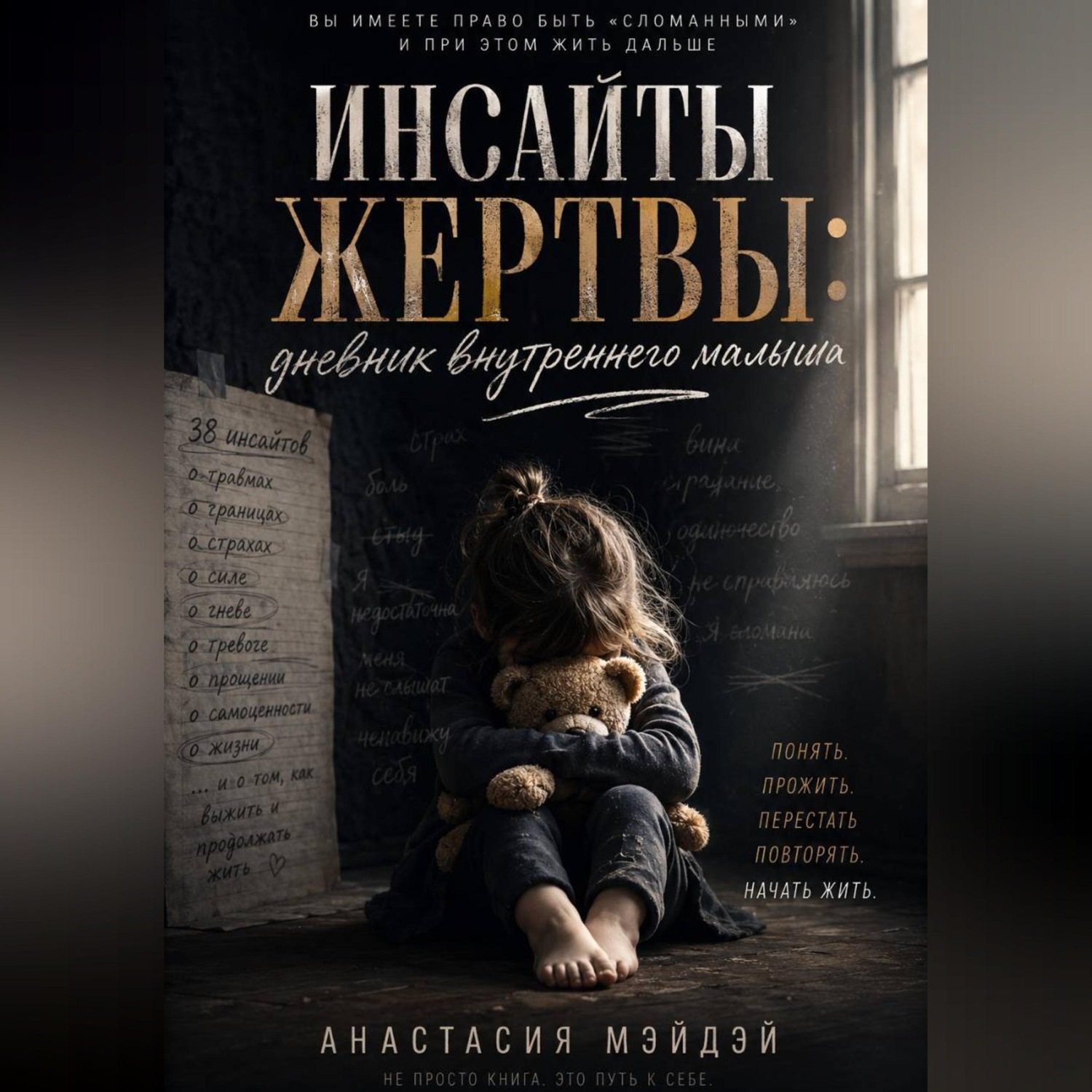 Обложка книги «Инсайты жертвы: дневник внутреннего малыша»