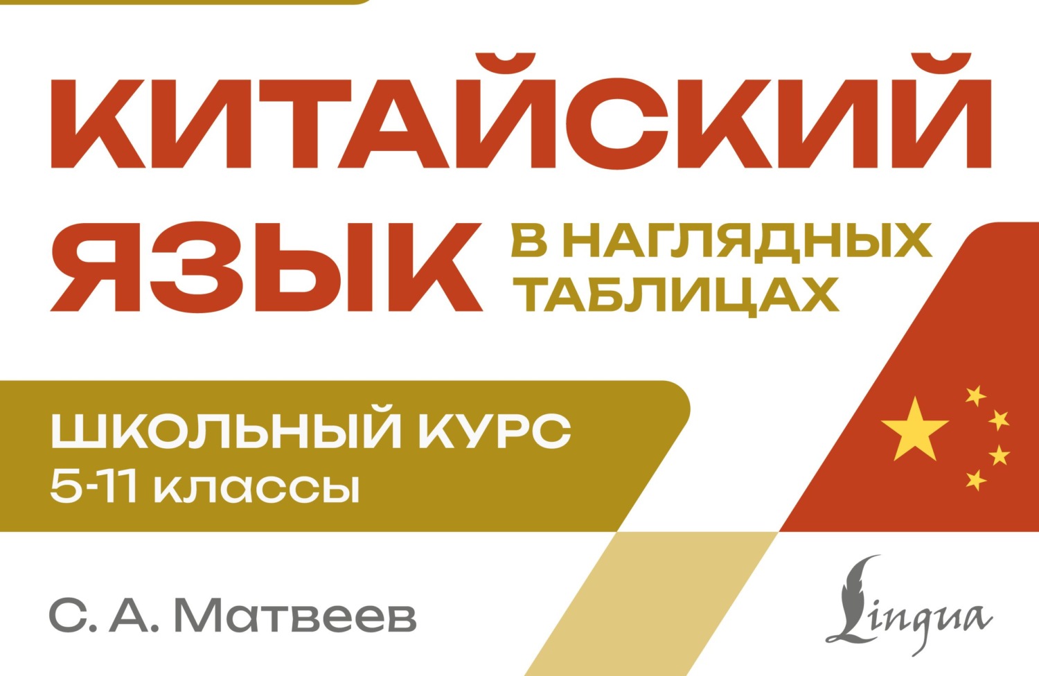 Обложка книги «Китайский язык в наглядных таблицах. Школьный курс. 5–11 классы»