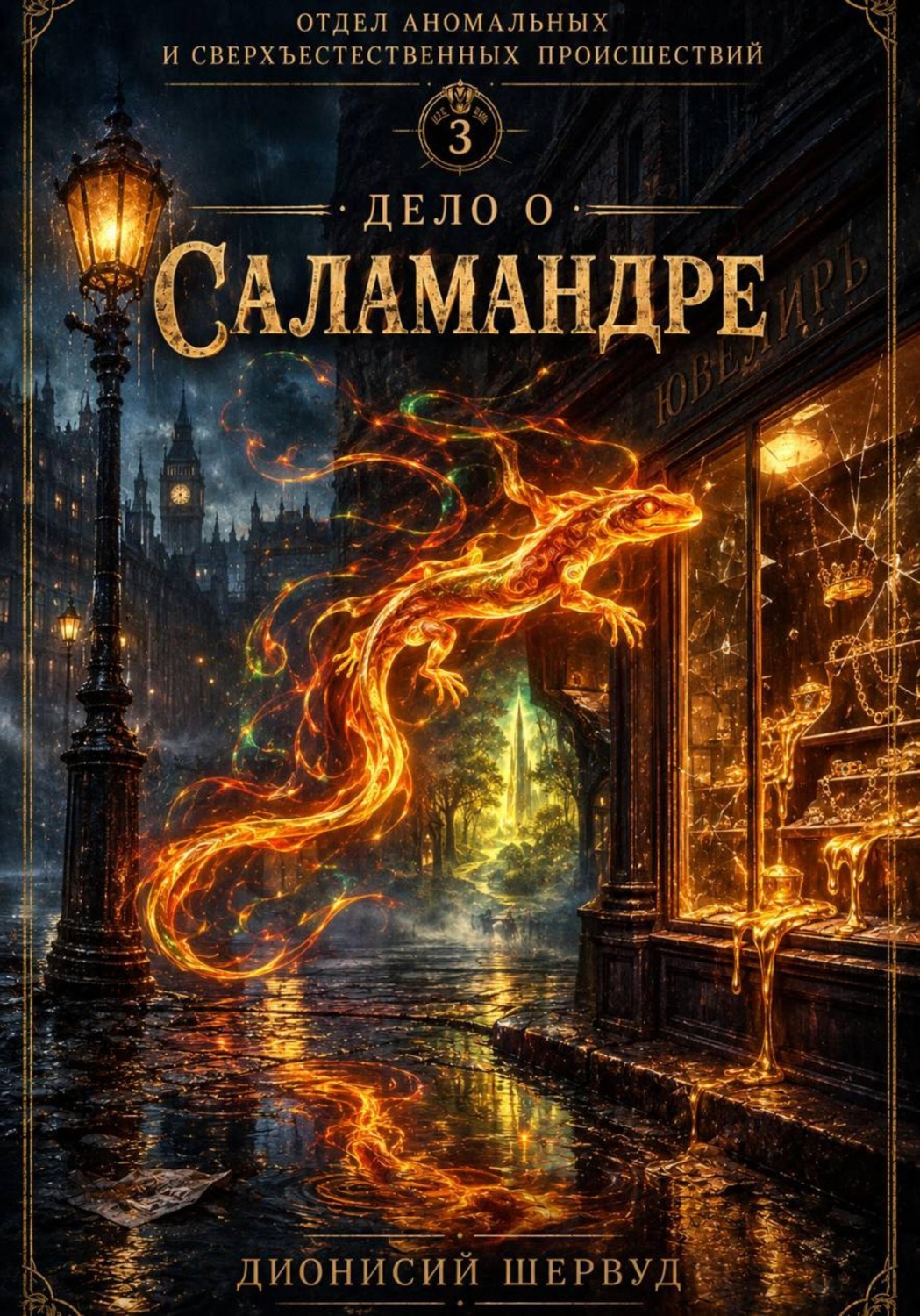 Обложка книги «Дело о саламандре»