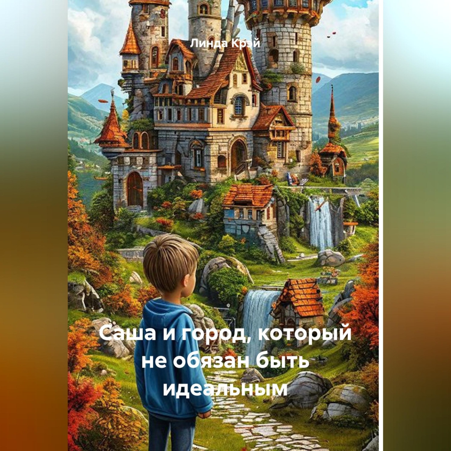 Обложка книги «Саша и город, который не обязан быть идеальным»