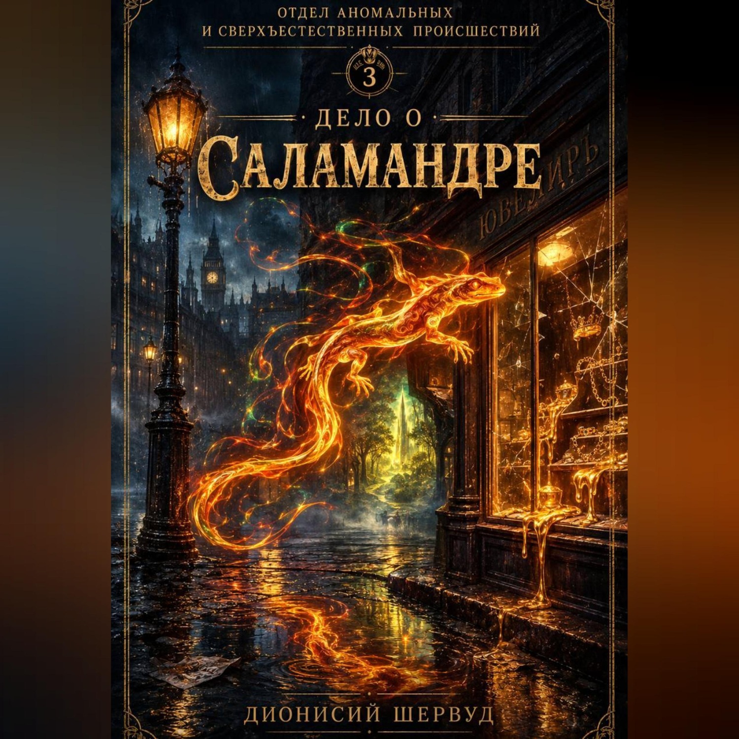 Обложка книги «Дело о саламандре»