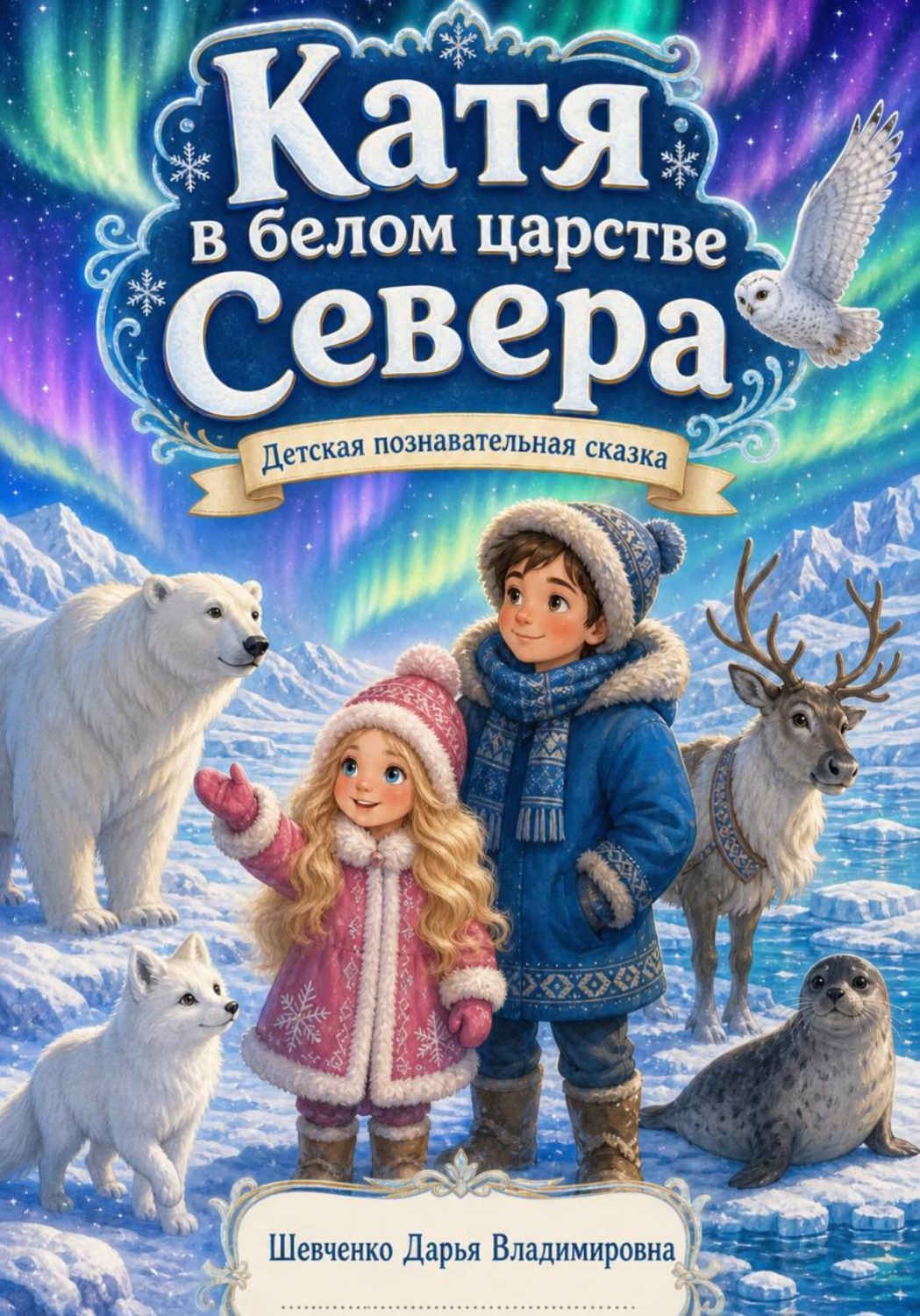 Обложка книги «Катя в белом царстве Севера»