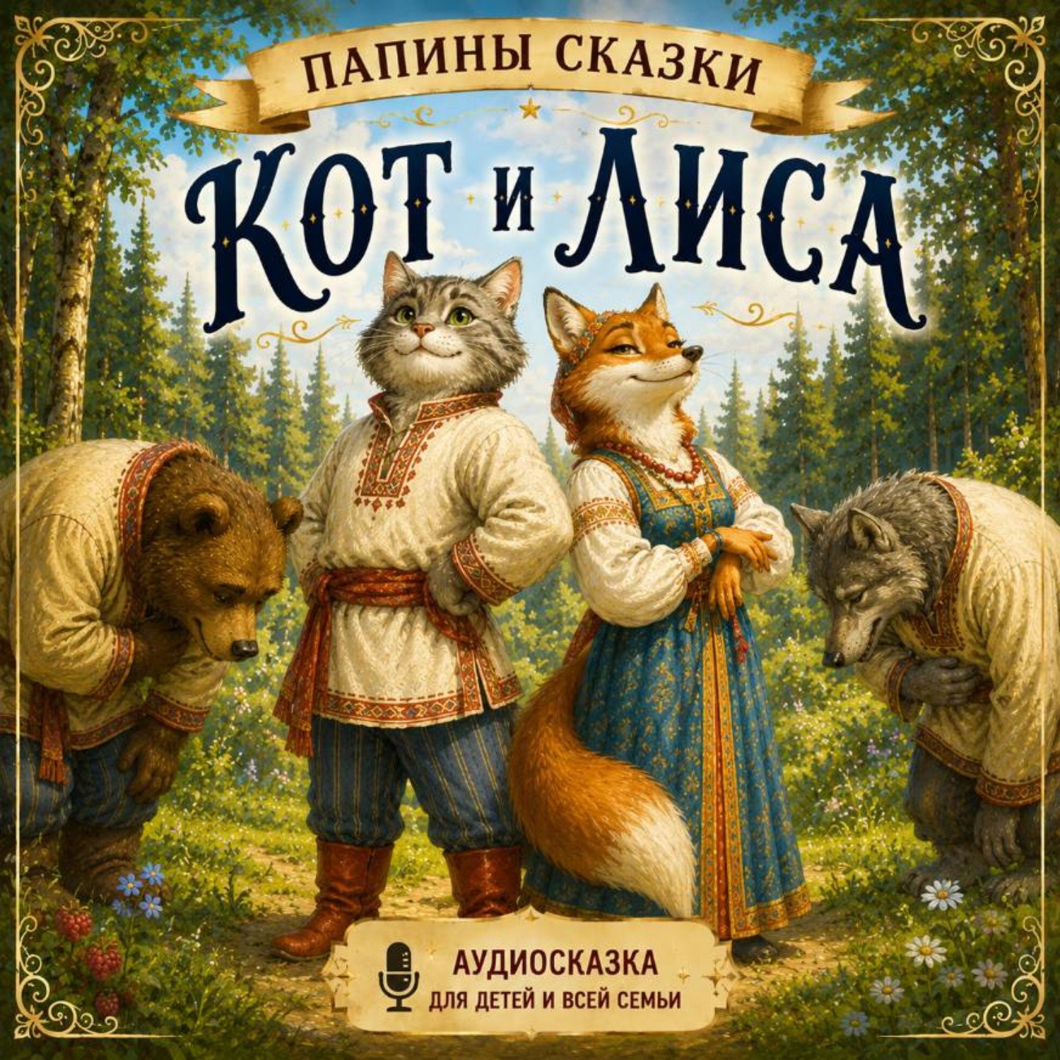 Обложка книги «Кот и Лиса»