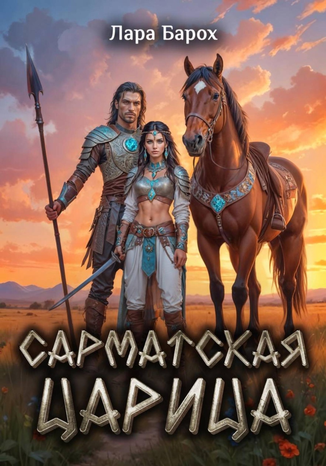 Обложка книги «Сарматская царица»