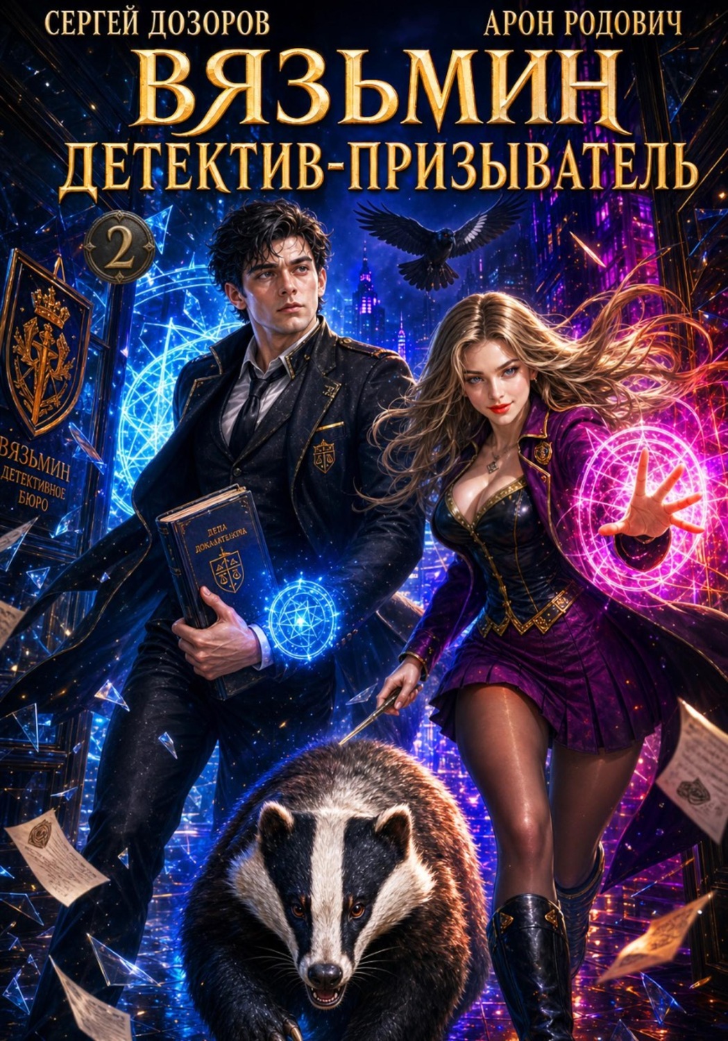 Обложка книги «Вязьмин. Детектив-призыватель 2»