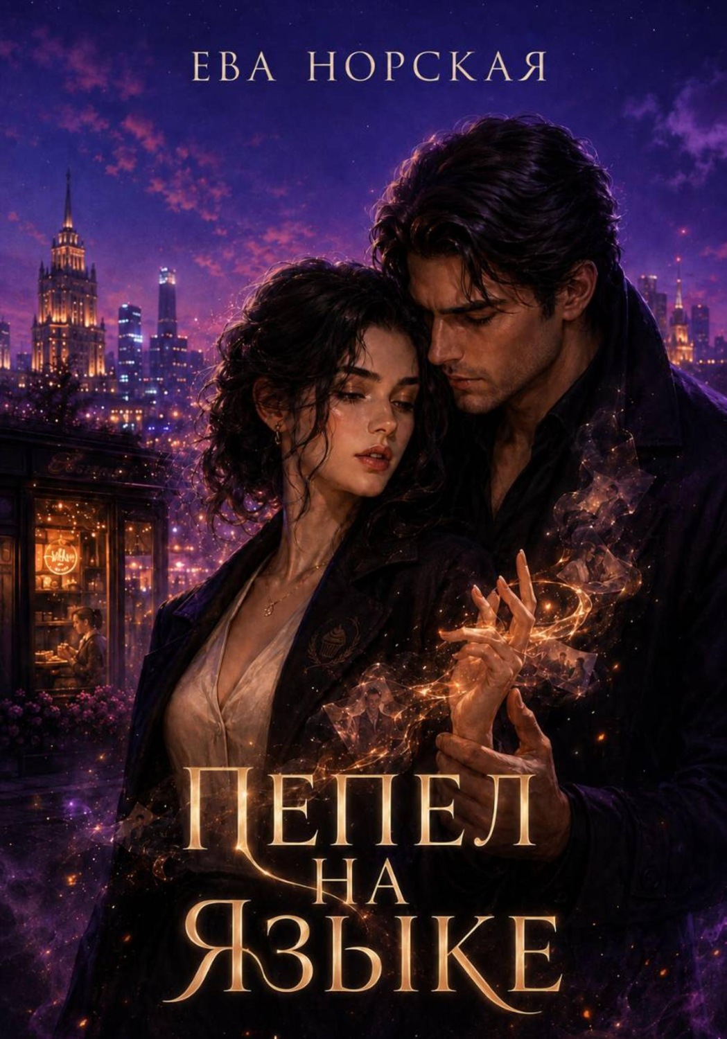 Обложка книги «Пепел на языке»