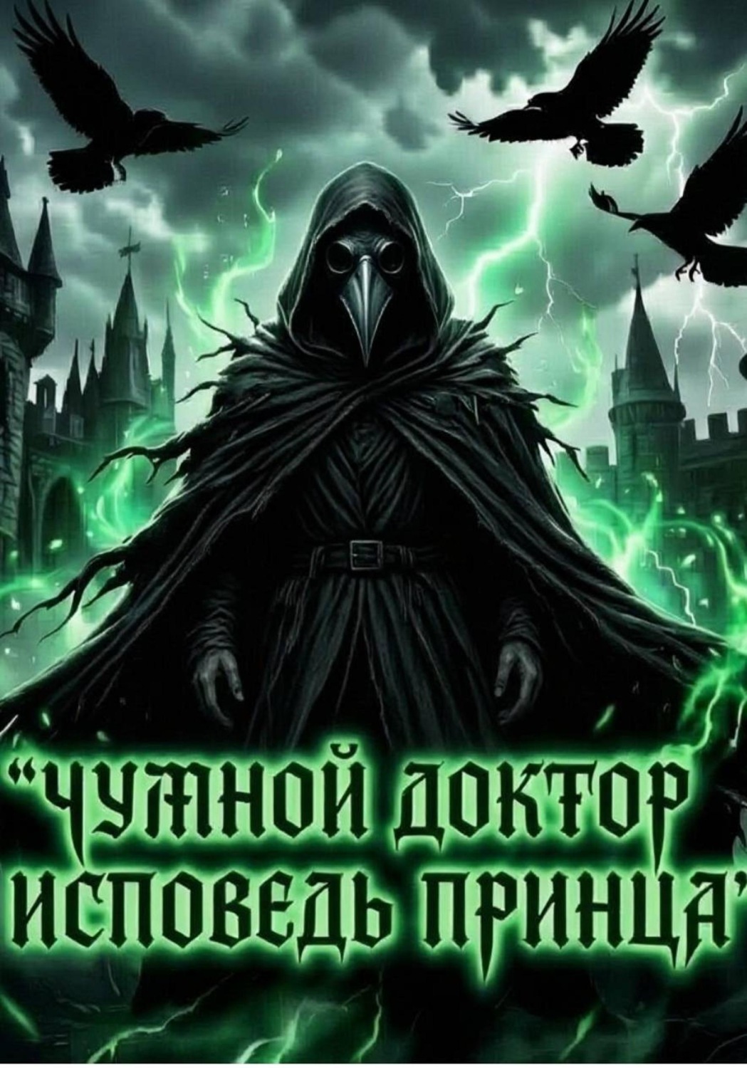 Обложка книги «Чумной доктор. Исповедь принца»