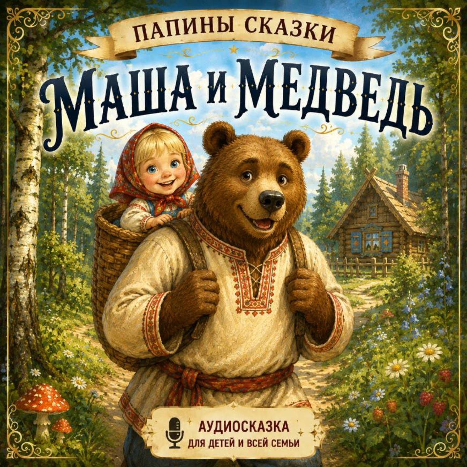 Обложка книги «Маша и медведь»