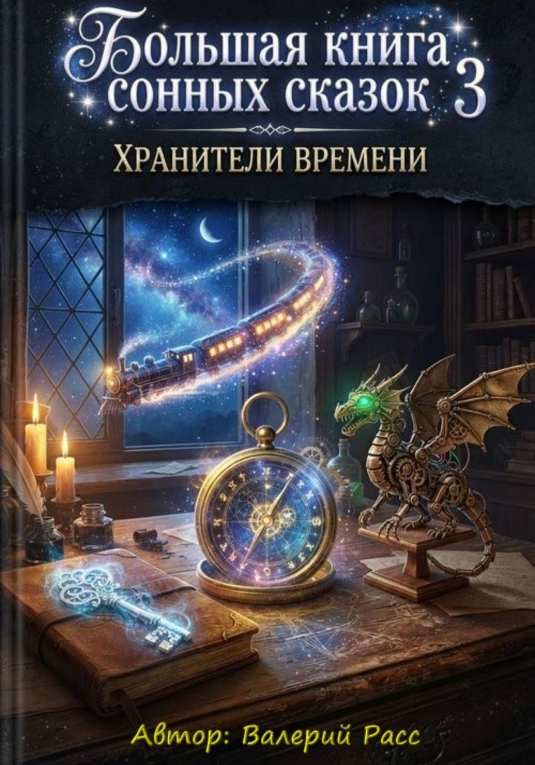 Обложка книги «Большая книга сонных сказок 3. Хранители Времени»