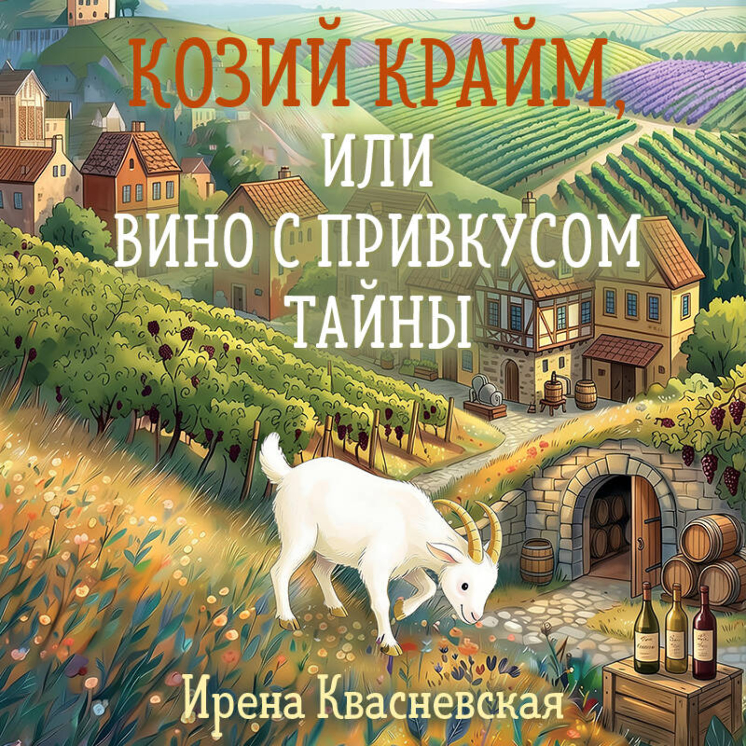 Обложка книги «Козий крайм, или Вино с привкусом тайны»