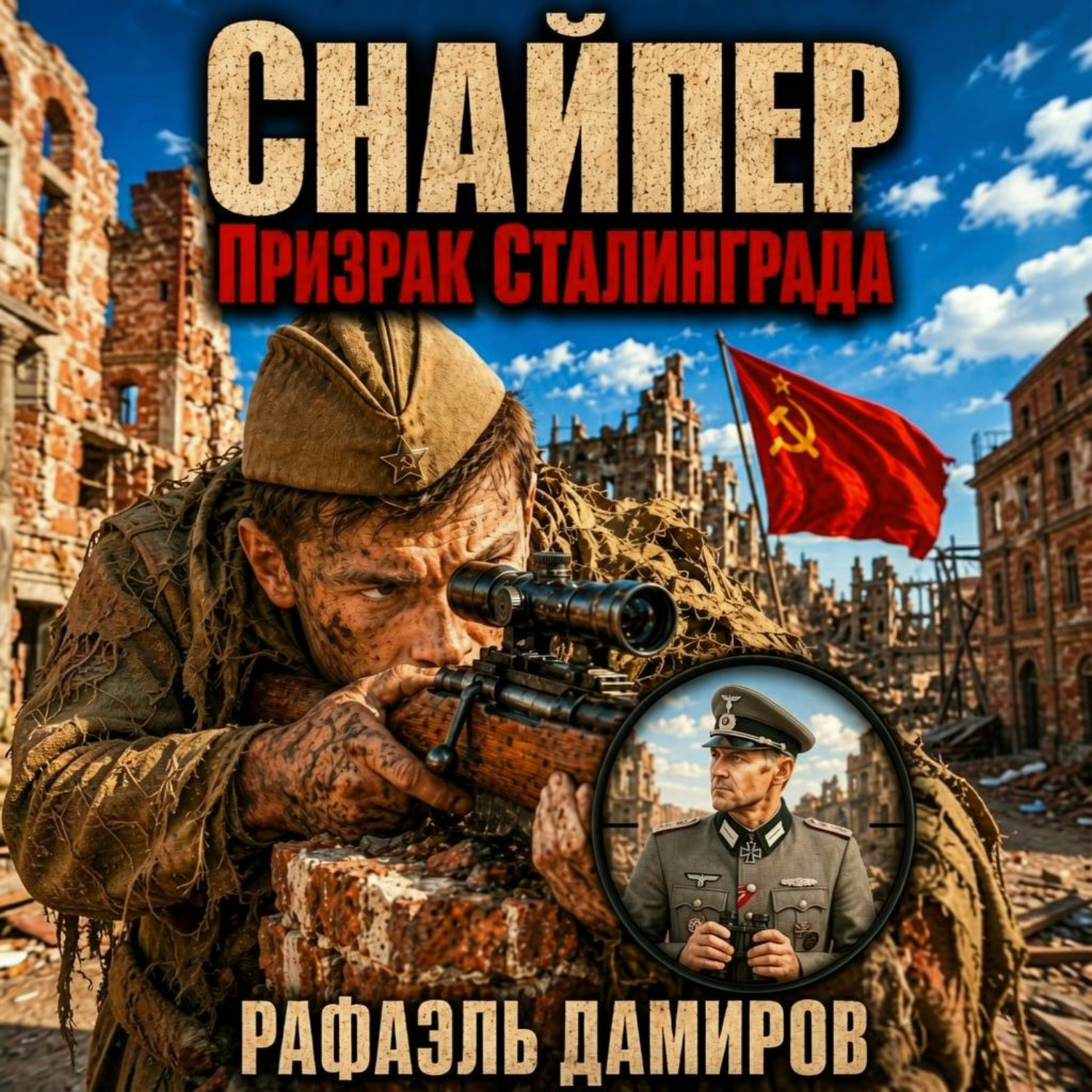Обложка книги «Снайпер. Призрак Сталинграда – 1»