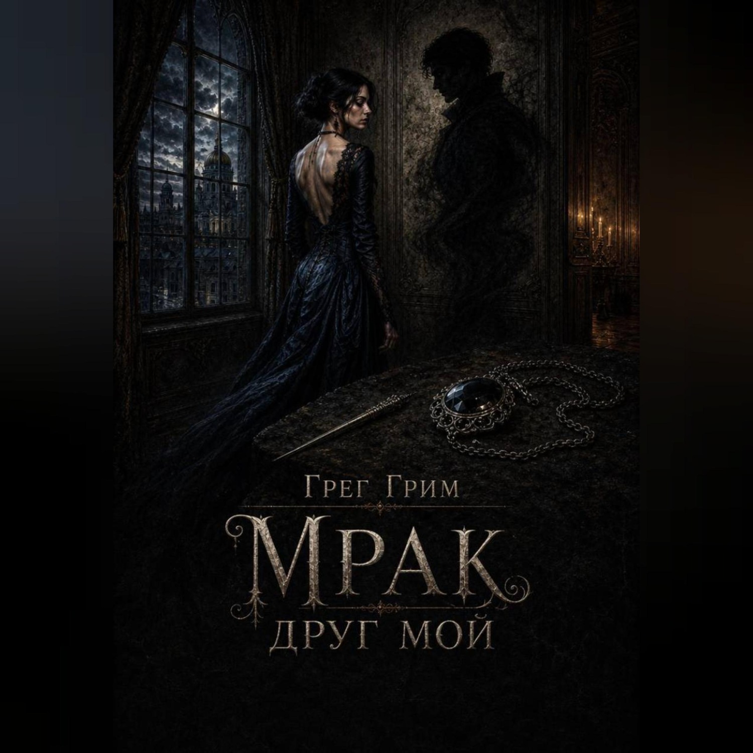 Обложка книги «Мрак, друг мой»